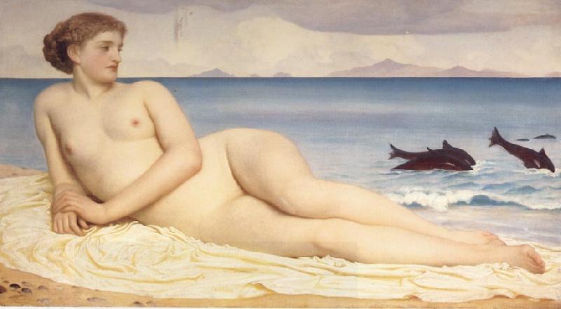 Lord Frederic Leighton Actaea Tje Mu,[j pf the Shore oil painting picture